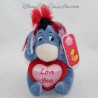 Peluche Bourriquet DISNEY STORE Love Bug cuore d'ape San Valentino seduto 18 cm