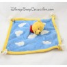 Blanket flat Winnie the pooh DISNEYLAND PARIS cloud bee blue yellow 27 cm