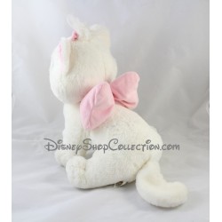 Peluche Marie DISNEY STORE Les Aristochats avec un noeud rose 26 cm