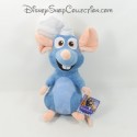 Peluche Rémy rat DISNEY PTS SRL Ratatouille bleu toque 38 cm NEUF