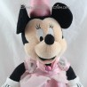 Peluche fée Minnie DISNEYLAND PARIS chapeau robe rose