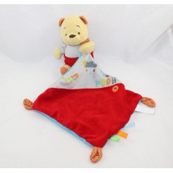 Handkerchief winnie the teddy bear DISNEY NICOTOY Pooh bird gray knotted corners 37 cm