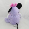 Peluche Minnie DISNEY NICOTOY grenouillère cappuccio malva sole uccello ricamato 24 cm