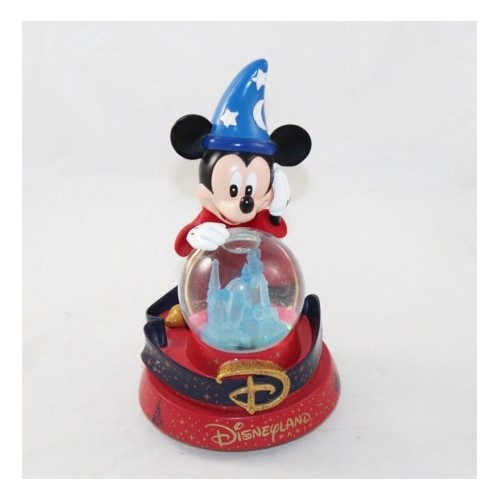 Snow luminous globe Mickey DISNEYLAND PARIS Fantasia magician