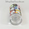 Glas Mickey DISNEYLAND PARIS Quadrat mehrere Gesichter Ausdrücke Disney 13 cm