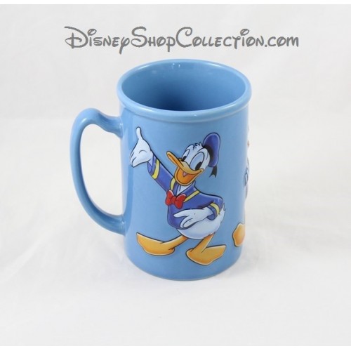 Walt Disney Donald Duck MorningsPhooey! Coffee Mug White/Blue Ceramic  Cup