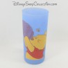 Verre haut Winnie l'ourson DISNEYLAND PARIS Winnie the Pooh bleu Disney 14 cm