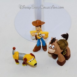 Set di 3 personaggi di Toy Story DISNEY PIXAR Woody, Pil Poil e Zigzag
