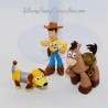 Set di 3 personaggi di Toy Story DISNEY PIXAR Woody, Pil Poil e Zigzag