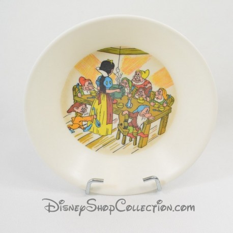 Hollow plate Snow White DISNEY Ornamine soup plate table with the 7 dwarfs