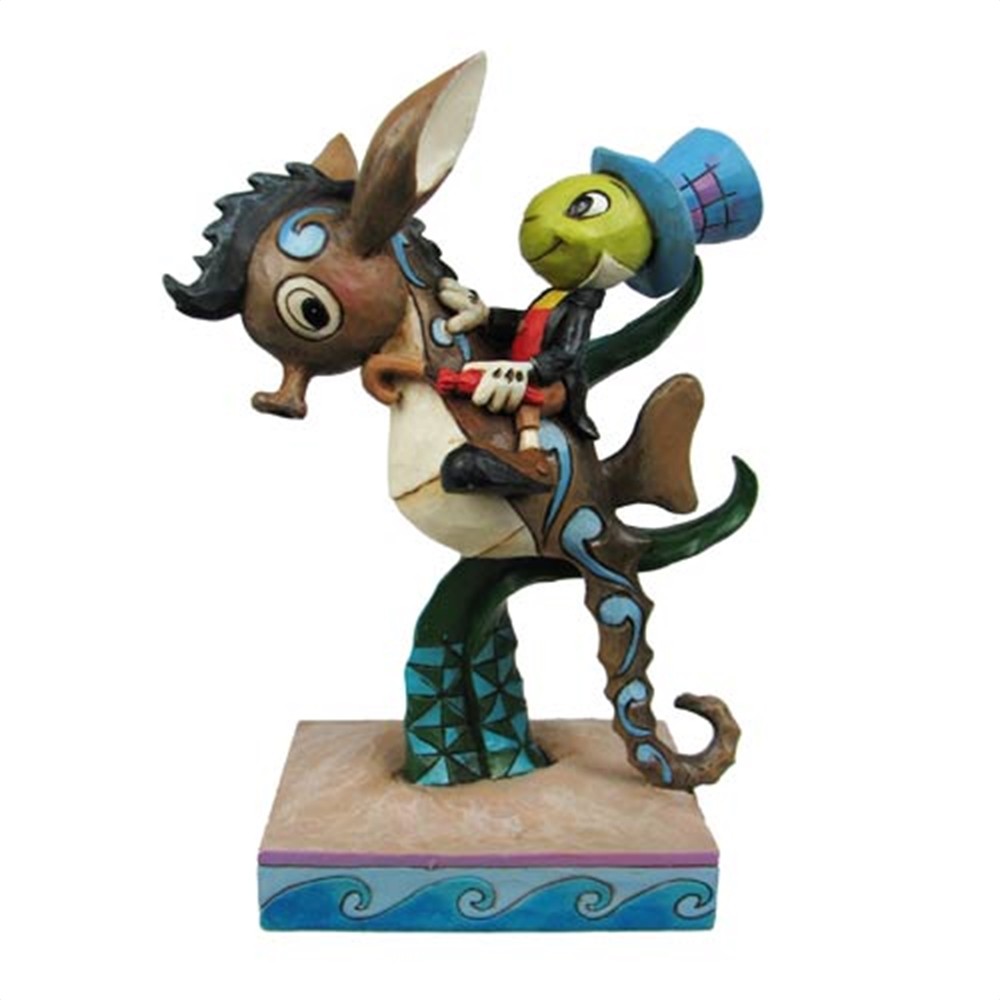 Figurine Pinocchio et Jiminy Cricket – Disney Traditions