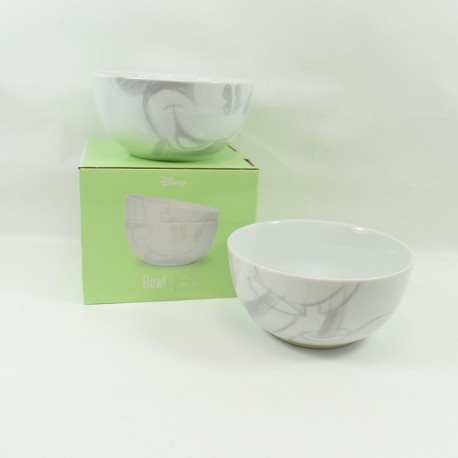 Set of 2 bowls Mickey DISNEY black and white drawing pencil 14 cm