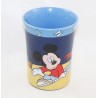 Mug top Mickey y Donald DISNEY STORE azul playa tinta marina 12 cm