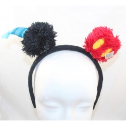 Serre-tête Mickey DISNEYLAND PARIS Pompon Oreilles de Mickey Mouse Party headband Disney