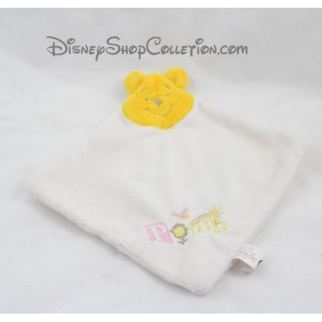 Doudou plato diamante CLUB de dibujos animados de Winnie the Pooh blanco Disney Baby Pooh