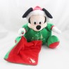 Plush Christmas Mickey DISNEY STORE My first Christmas ball handkerchief green red 21 cm