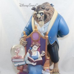 Snow globe figurine DISNEY La belle et la bête 10th Year