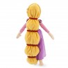 Prinzessin Rapunzel Plüschpuppe DISNEY STORE Rapunzel Kleid Haarschleifen 43 cm