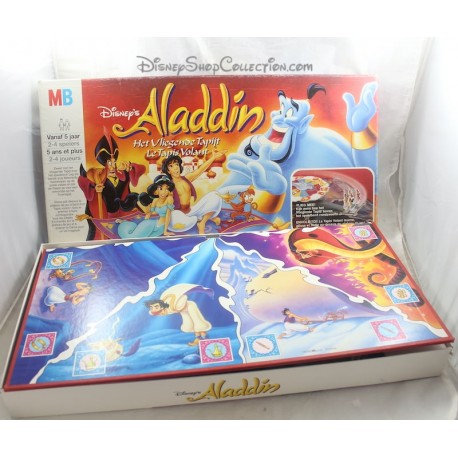 Board Game The Flying Carpet WALT DISNEY MB Aladdin Vintage Game Of...