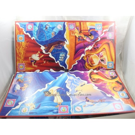 Jeu De Société Le Tapis Volant WALT DISNEY MB Aladdin Jeu Vintage D...