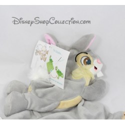 Don Pan Pan DISNEYLAND Thumper che gira velluto peluche coniglio grigio Bambi