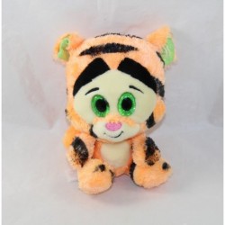 Peluche Tigrou DISNEY NICOTOY Glitzies gros yeux vert 15 cm