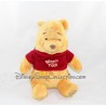 Peluche Winnie l'Ourson DISNEY STORE manteau blanc 35 cm