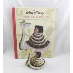 Figurine en résine Mowgli et Kaa HACHETTE Disney Le livre de la jungle statuette résine 11 cm