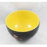 Matte Mickey Bowl DISNEYLAND PARIS Glitter Black Yellow Glitter Rhinestones 8 cm