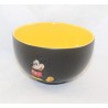 Bol mat Mickey DISNEYLAND RESORT PARIS Glitter noir jaune paillettes strass