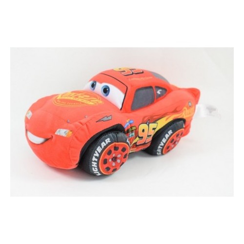 Peluche Doudou Voiture Flash Mc Queen CARS Disney Pixar - 20 cm Nicotoy
