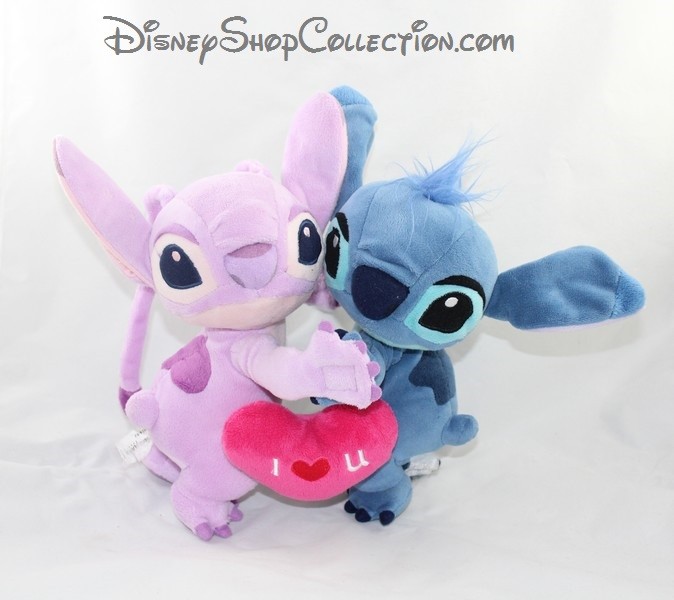 peluches stitch y angel