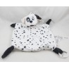 Coperta piatta per cani dalmata DISNEY Primark 101 Dalmatians nero bianco Clip per ciuccio 36 cm