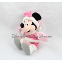 Peluche Noël Mickey DISNEY STORE Mickey en Père Noël avec sa hotte 43 cm 