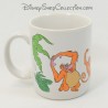 Becher Das Dschungelbuch DISNEY Nestlé Mowgli Baloo King Louie Vintage Keramik