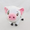 Peluche Pua cochon DISNEY Just Play Vaiana blanc gris 22 cm