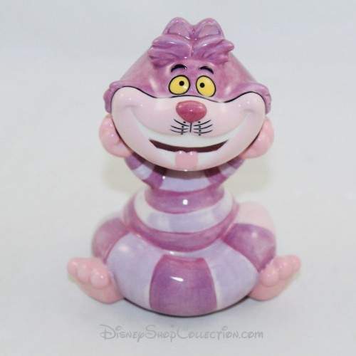 Disney Alice In Wonderland Alice Cheshire Cat Ceramic Salt & Pepper Shakers  NEW