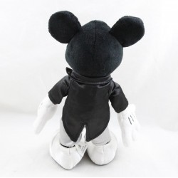 Peluche Mickey DISNEYLAND PARIS Mickey en traje negro gris 25 cm