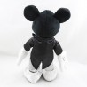 Plush Mickey DISNEYLAND PARIS Mickey in smocking gray black suit 25 cm