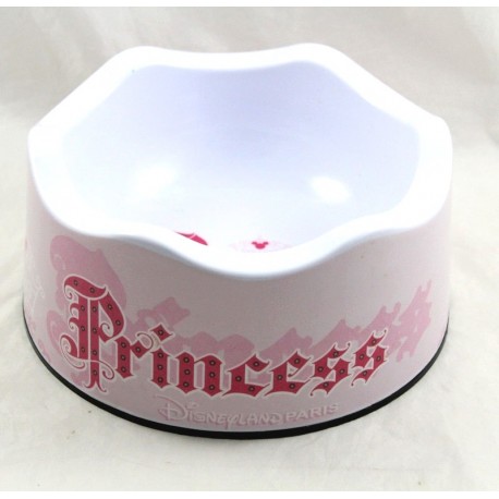 Bowl dog DISNEYLAND PARIS Princess pink cat crown princess 18 cm