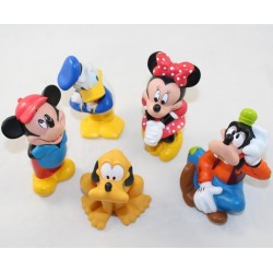 Juguete de baño Mickey DISNEY STORE Pouet Pouet Pouet Set de 5 figuras de pvc