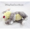 Peluche Panpan DISNEYLAND PARIS Bambi allungato capelli lunghi grigio Disney 33 cm