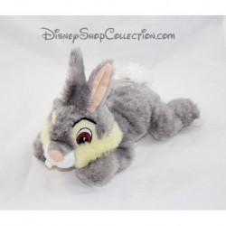 Plush Panpan rabbit DISNEYLAND PARIS Elongated bambi long hair gray Disney 33 cm