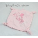 Doudou flachen Rosa Minnie DISNEY CARREFOUR baby Platz 4 Knoten  