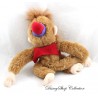 Plush Abu monkey DISNEY Aladdin red vest vintage 1994 plastic eyes 25 cm