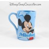 Mug Mickey DISNEY STORE tasse bleu étoile en céramique 