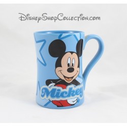 Mug Mickey DISNEY STORE tasse bleu étoile en céramique 