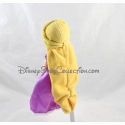 Poupée peluche Raiponce DISNEY robe mauve 27 cm