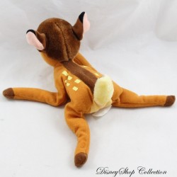 Vintage Bambi DISNEY Jemini Doe Marrón Naranja Peluche 20 cm