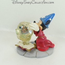 Snow globe Mickey DISNEYLAND PARIS Fantasia the sorcerer's apprentice figurine snow globe 13 cm